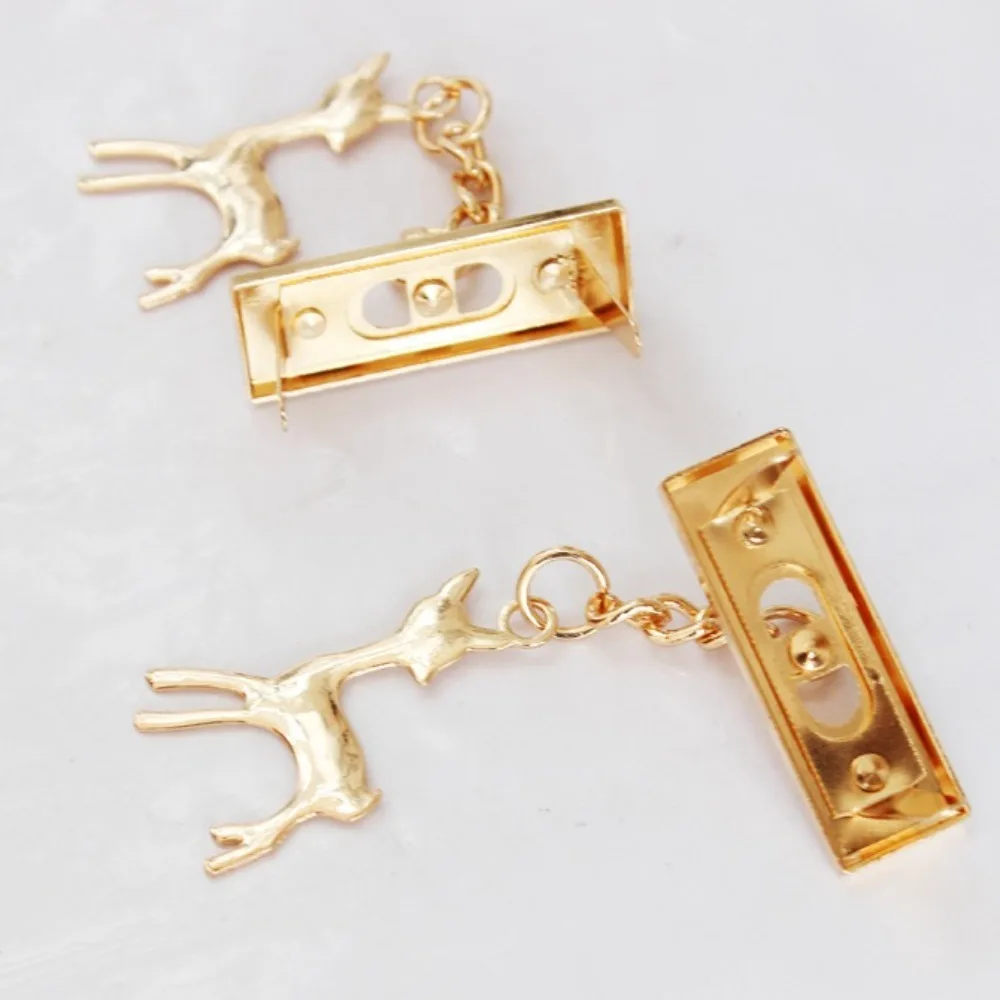 Hirsch-Anhänger, Metalldekoration für DIY Handtasche, Basteln, Umhängetasche, Hardware