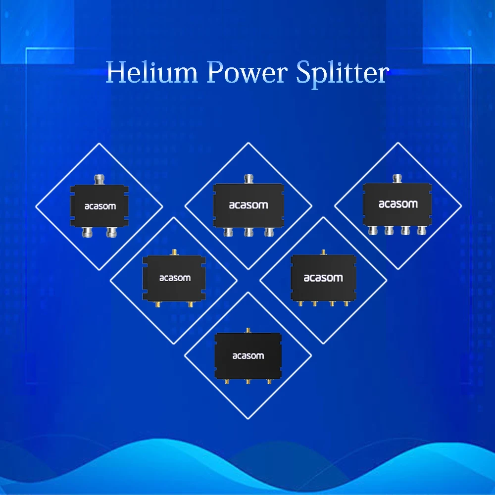 Top 2-3-4 Way Helium Power Splitter 868MHz Power Divider 915MHz Power Spltter SMA Type N Type