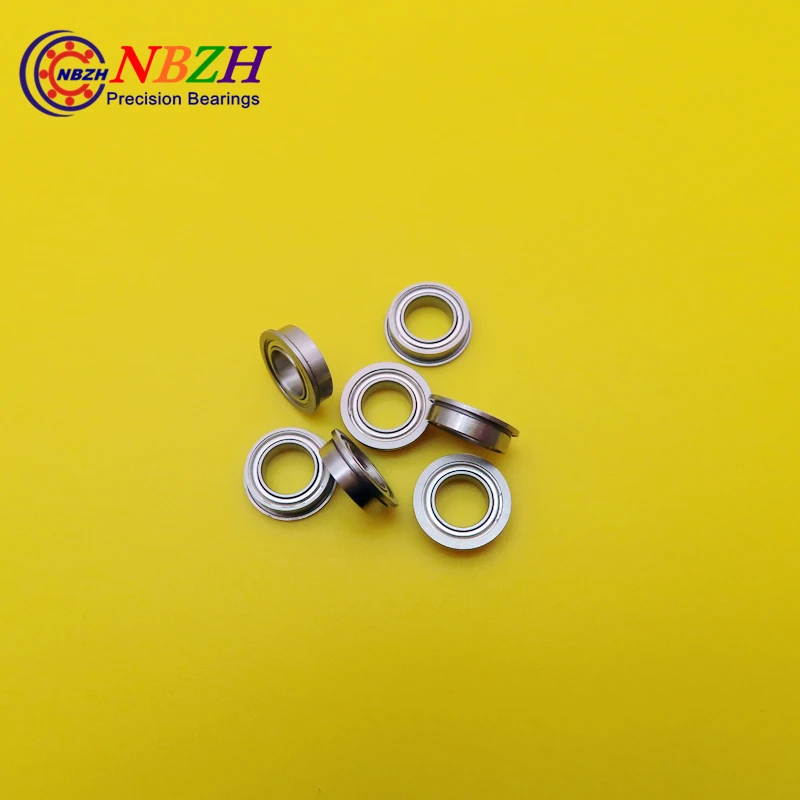 NBZH bearing Boutique Flange Ball Bearings MF106ZZ / LF1060ZZ Size 6*10*11.2*3*0.6 Mm