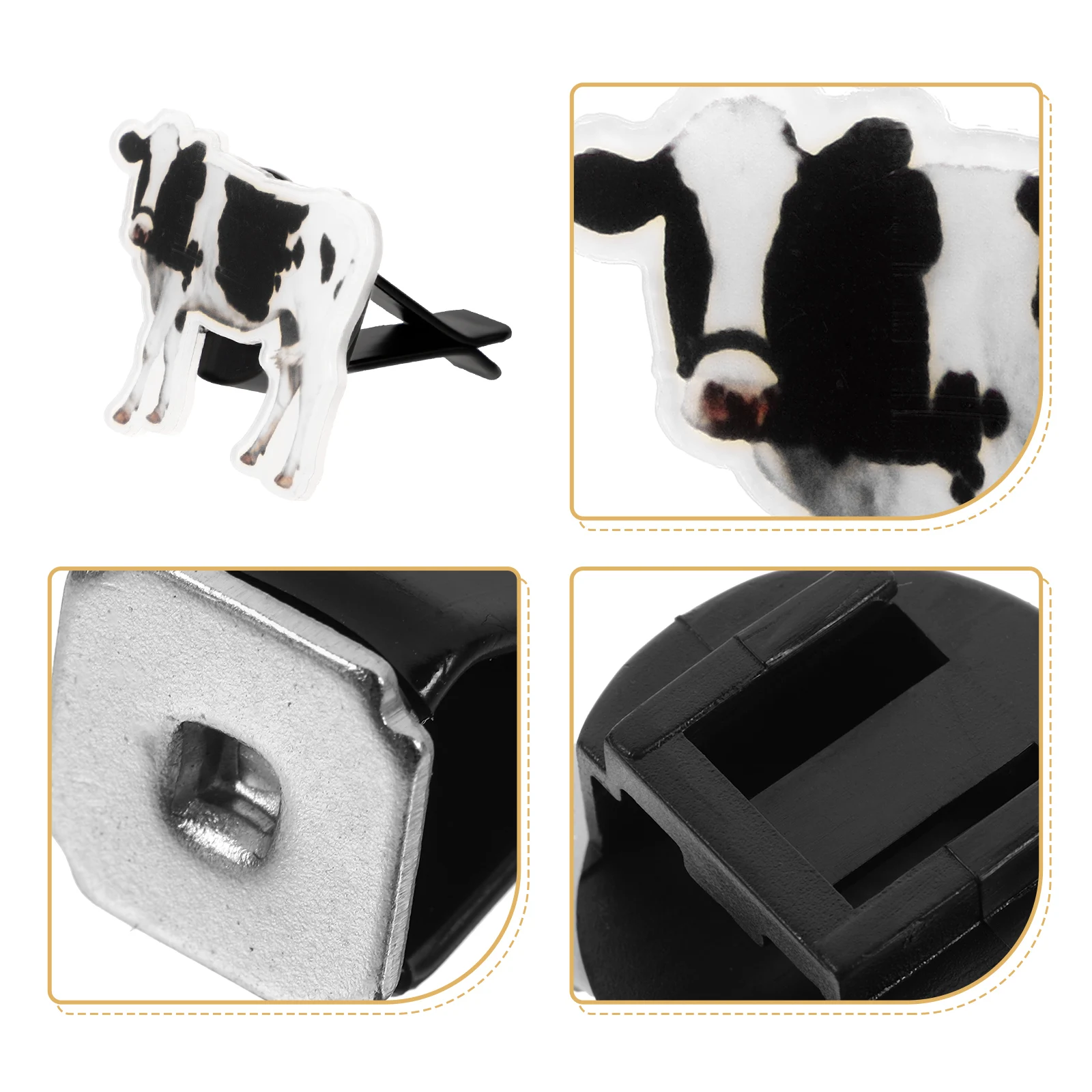 

Cute Car Air Conditioning Outlet Decoration Freshener for Vent Clips Aromatherapy Accessories Acrylic