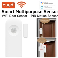 Wifi Door Sensor Smart Window Door Sensor Alarm For Home Security Wireless Magnetic Door Open Detector