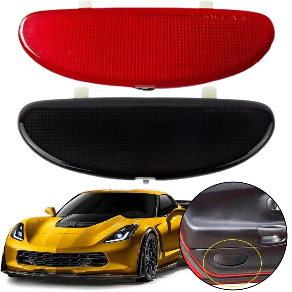 

1 шт. красный светодиодный автомобильный отражатель внутренней дверной панели в сборе для Chevrolet CORVETTE C5 1997-2004 гг.