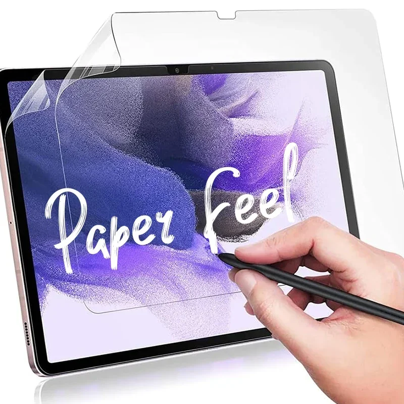 Paper Feel Film Tablet Screen Protectors for Samsung Galaxy Tab A9/A9 Plus/Tab S6 7 8/Tab S6 7 8 Plus Painting Write Matte Films