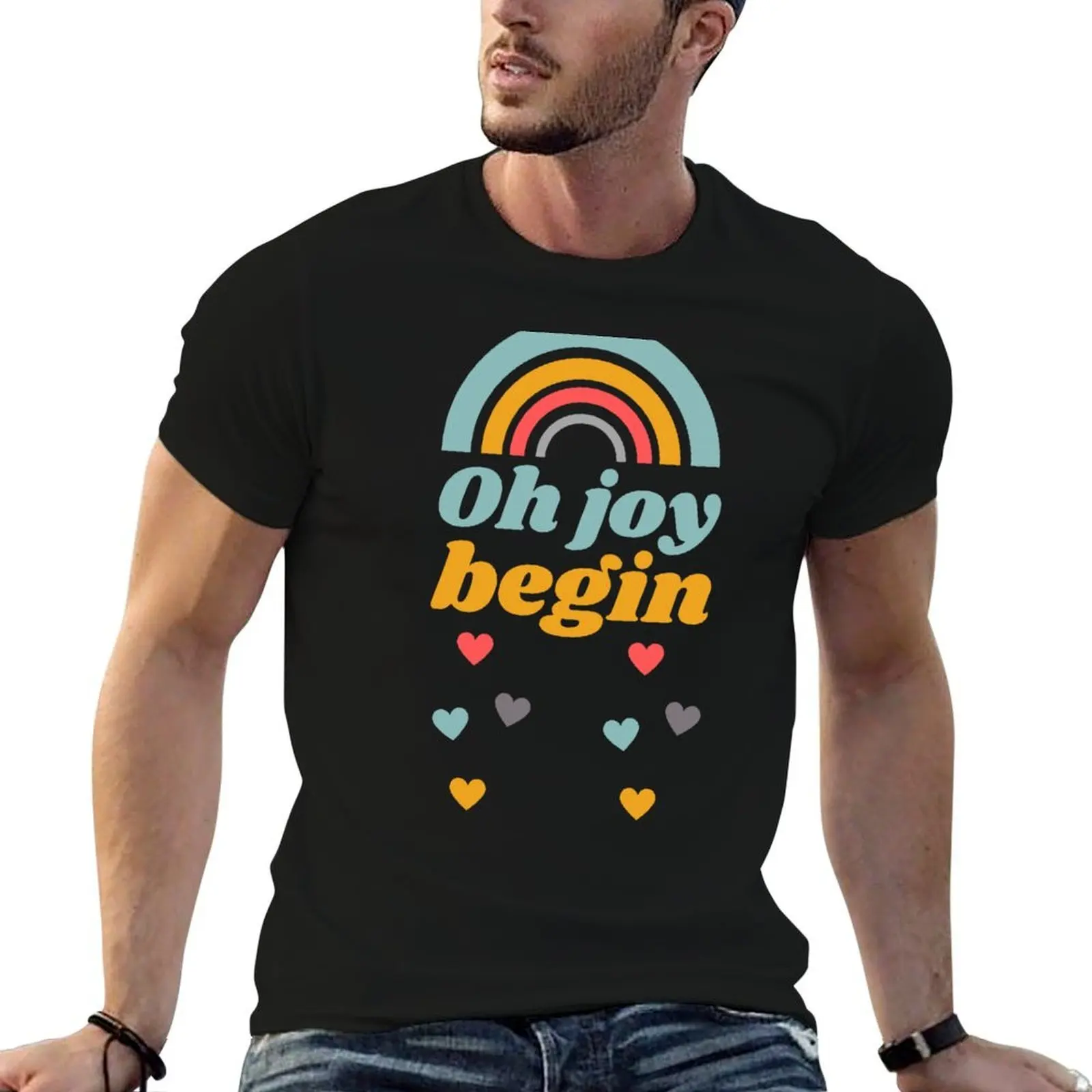 

Oh Joy Begin , Retro Dave Matthews Gift , Fun Dave Matthews T-Shirt cotton tshirt 100% t shirt personalised T-Shirt
