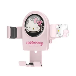 Hello Kitty mobile phone car mount aromatherapy air vent clip car navigation rack suction cup support car fixed