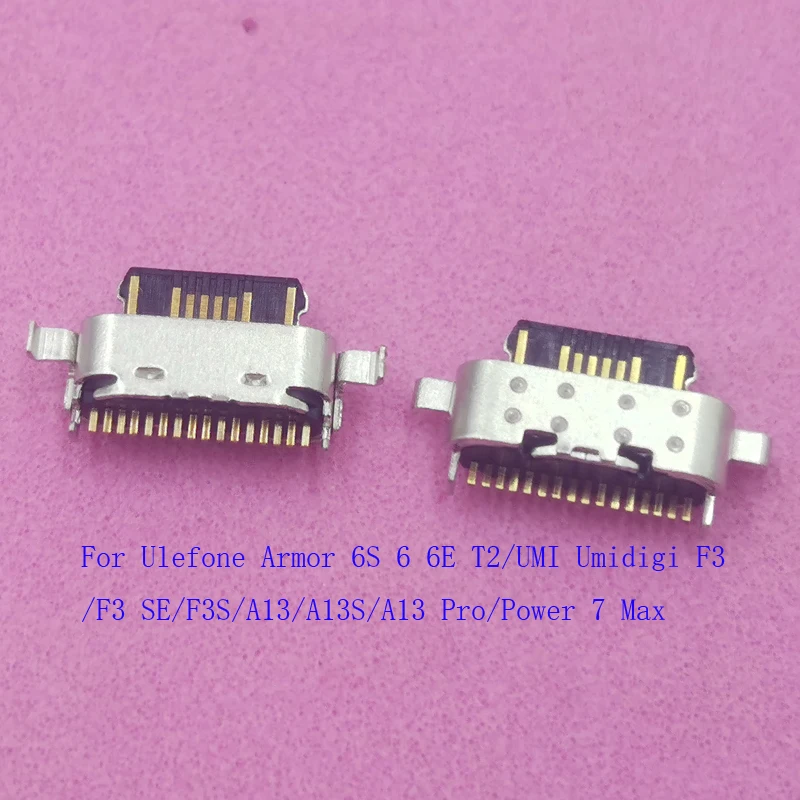 1-20 шт. зарядное устройство, разъем USB Type-C для Ulefone Armor 6S 6 6E T2 Umidigi F3 SE F3S A13S A13 Pro Power 7 Max
