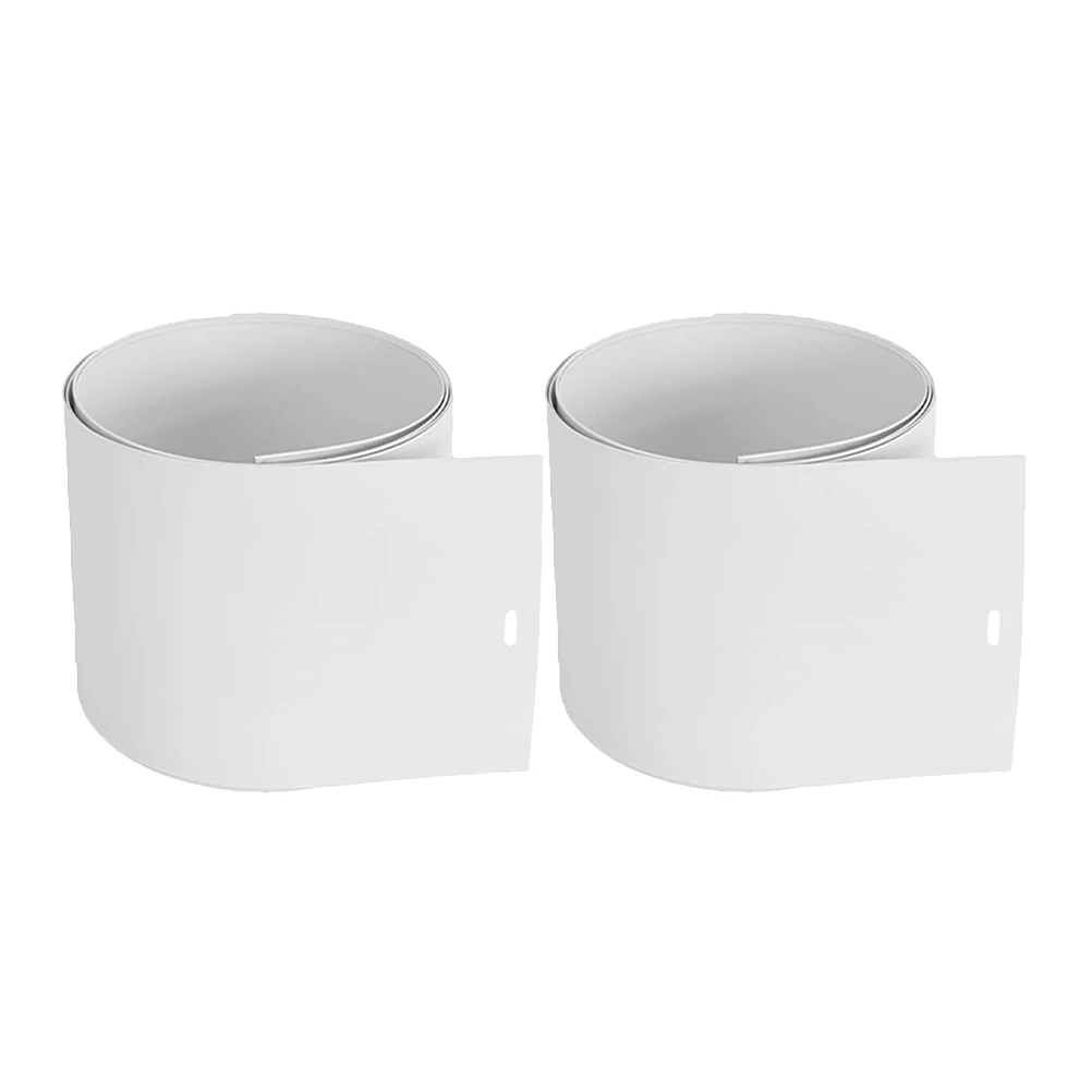 

2Pcs White Blinds Replacement Slats PVC Easy Install Window Blind Blind Repair Parts Repair Parts Curtains Accessories