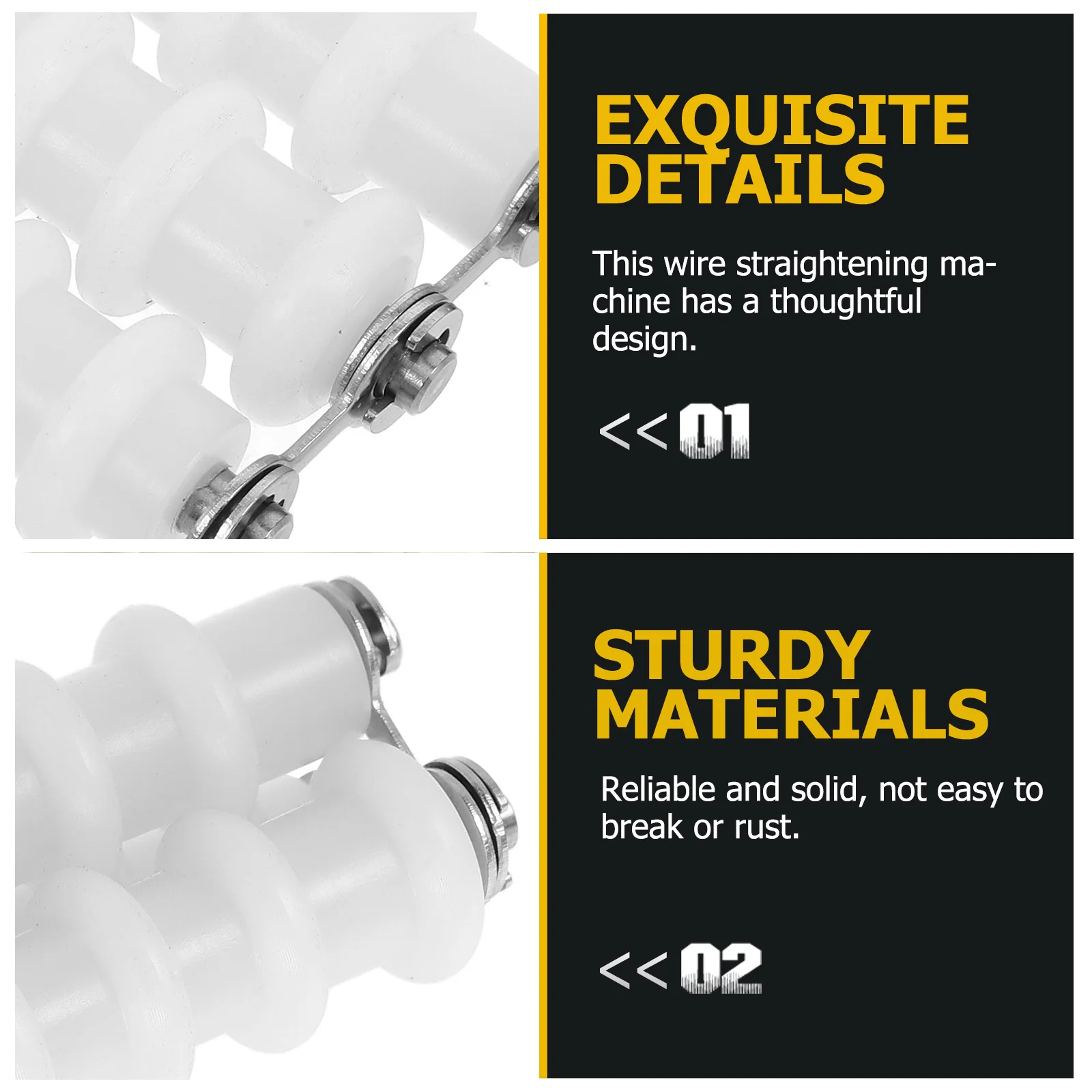 

Handheld Metal Wire Straightener Tool for Jewelry Making Durable Precision Easy to Use DIY Craft Essential Wire Straightener