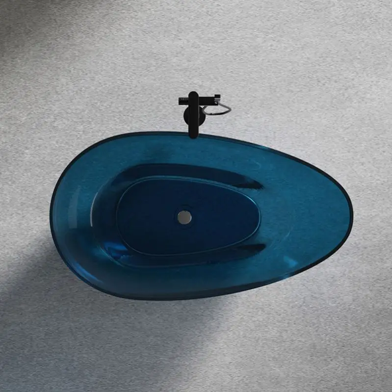 

Mohom Modern Freestanding Acrylic Bathtub with Elegant Design for Luxurious Indoor/Outdoor Hotel or Apartment Bathroom Decor