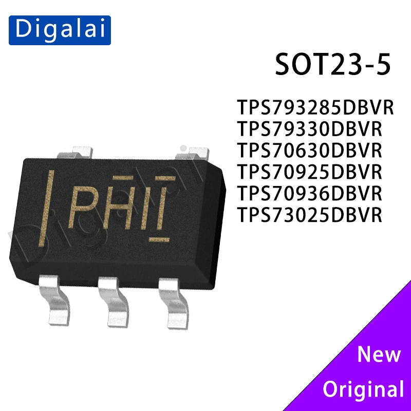 

10-Pack TPS793285DBVR TPS79330 TPS70630 TPS70925 TPS70936 TPS73025 SOT23-5 LDO Linear Regulator Chips 100% Original New