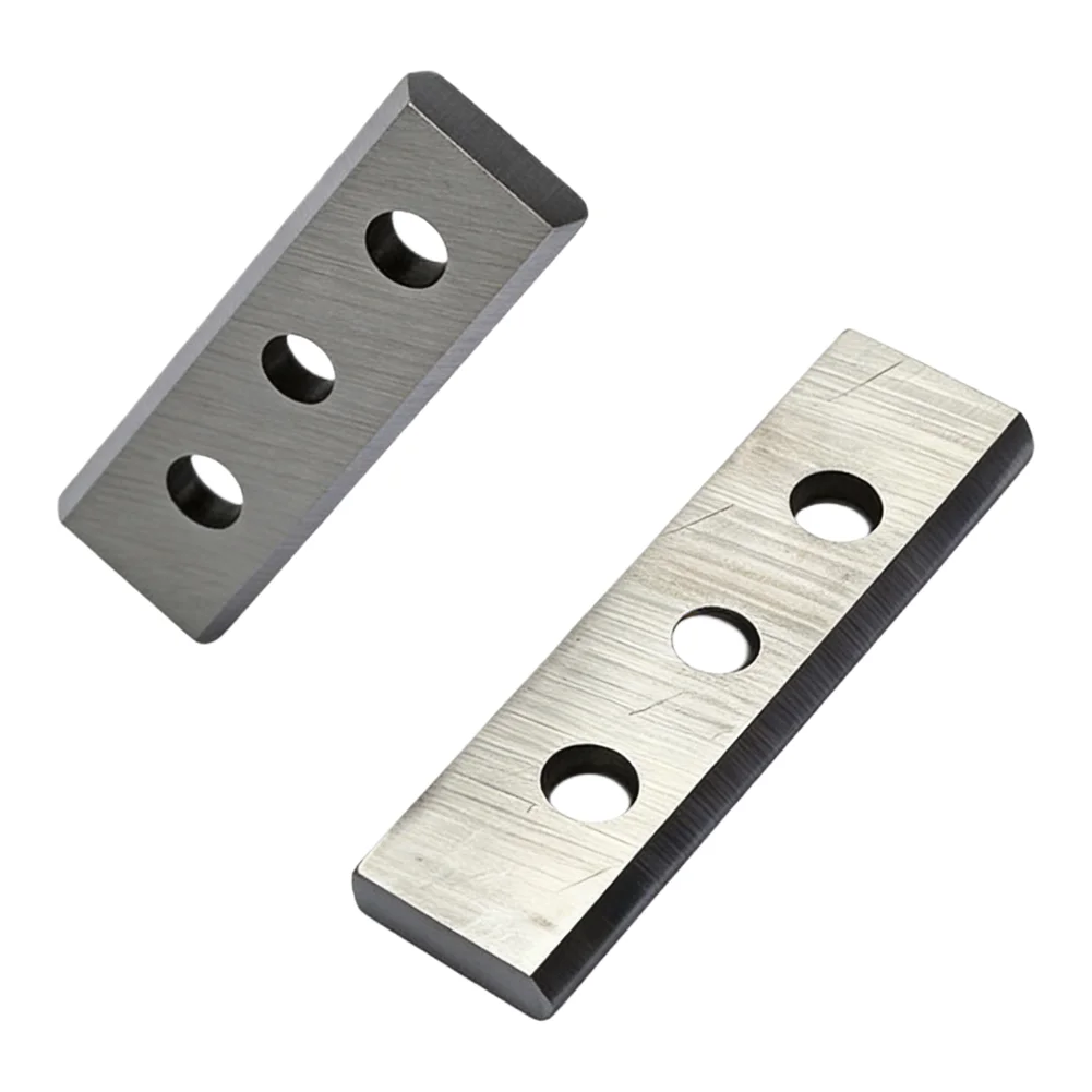 For Woodworking Planers Woodworking Planer Edge Trimmer Blades For Carpenters Hand Tool Set Two-screw Mounting 28mm Hole Spacing