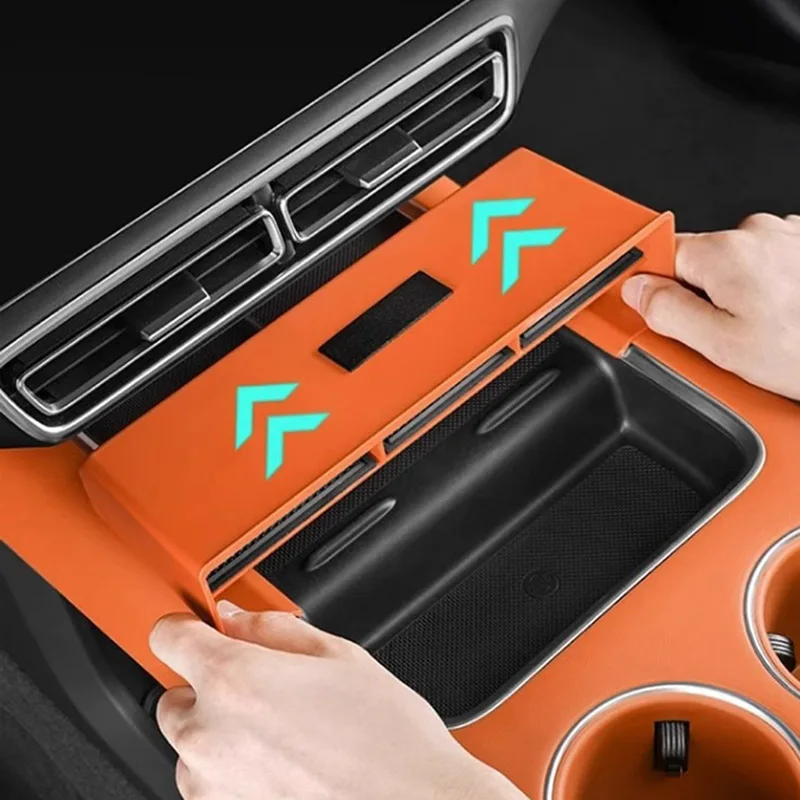 For Ideal L6L7L8L9 central control screen storage box, central control storage compartment modification accessories