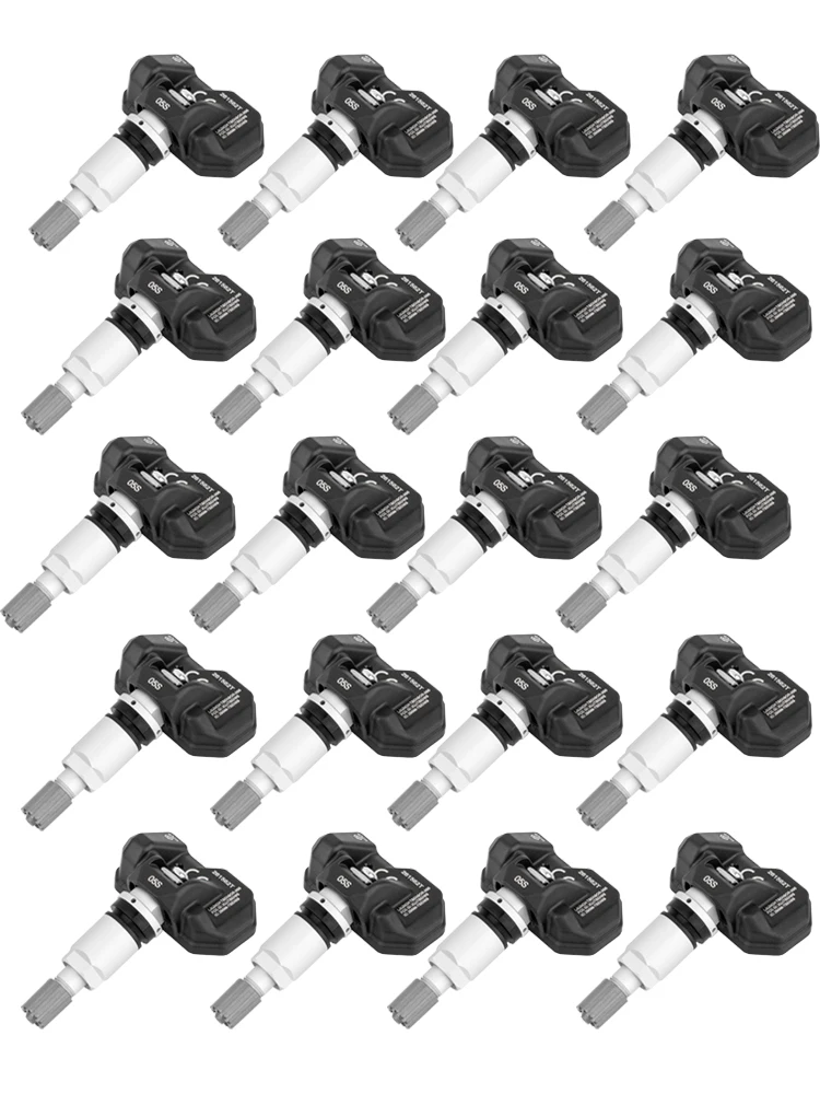 20 Stück LAUNCH X431 TSENSOR-05 Programmierbarer Reifensensor 315MHz/433MHz 2-in-1 TPMS-Sensor Reifendrucksensor Reparaturprogramm mit LAUNCH CRT5011E I-TPMS-Tool Reifenreparaturwerkzeug