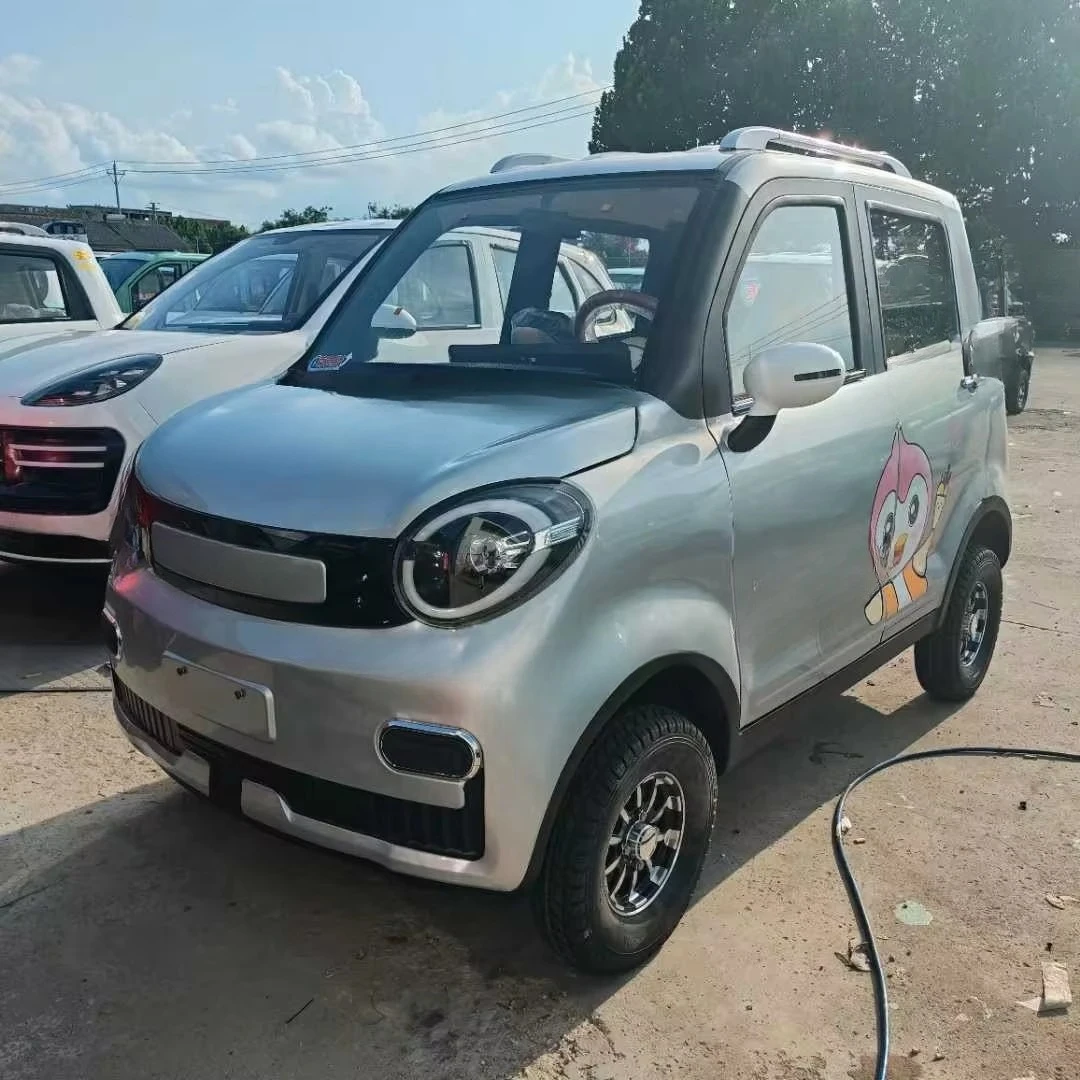 New energy electric lithium battery four-wheeler LI electric vehicle fully enclosed household lithium battery microcar
