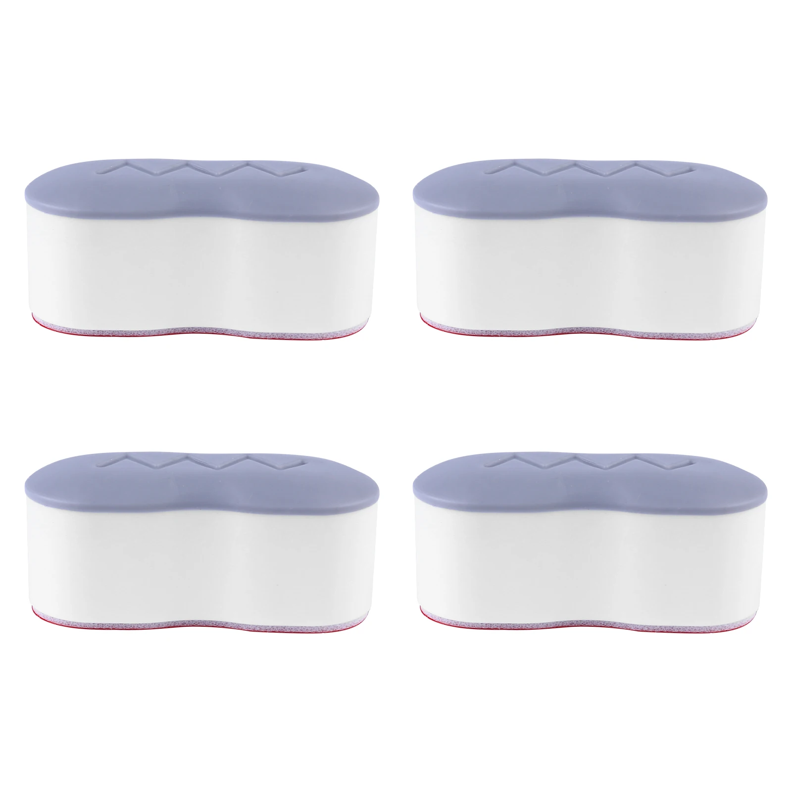 

Toilet Seat Gasket Grey Self-adhesive Antislip Cushioning Bumper Pads Durable Universal Design Fits Most Models Strong Adhesive