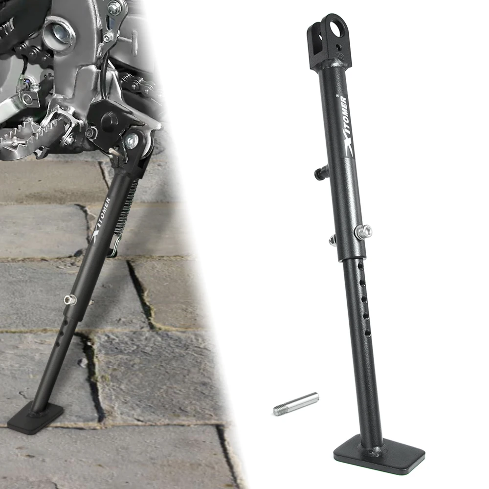 

For Kawasaki KLX230 KLX 230 2021 2022 2023 2024 Motorcycle Adjustable Kickstand Side Stand & Rear Suspension Lowering Links