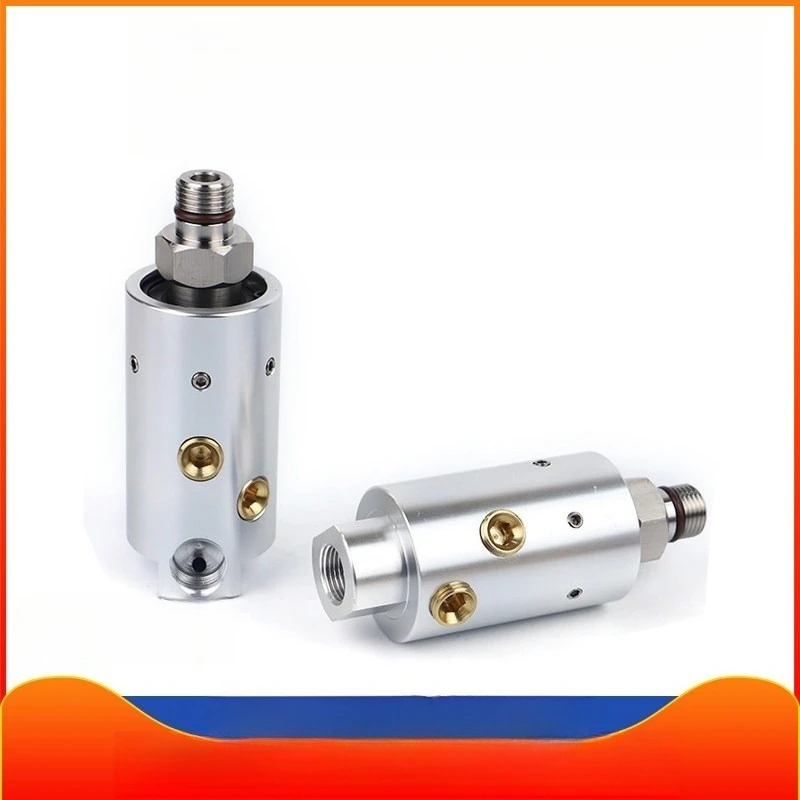 Compatible Rotary Union RIX LX84/86M‑234/244, Thread‑Type Through‑Spindle Coolant Joint for CNC Spindle