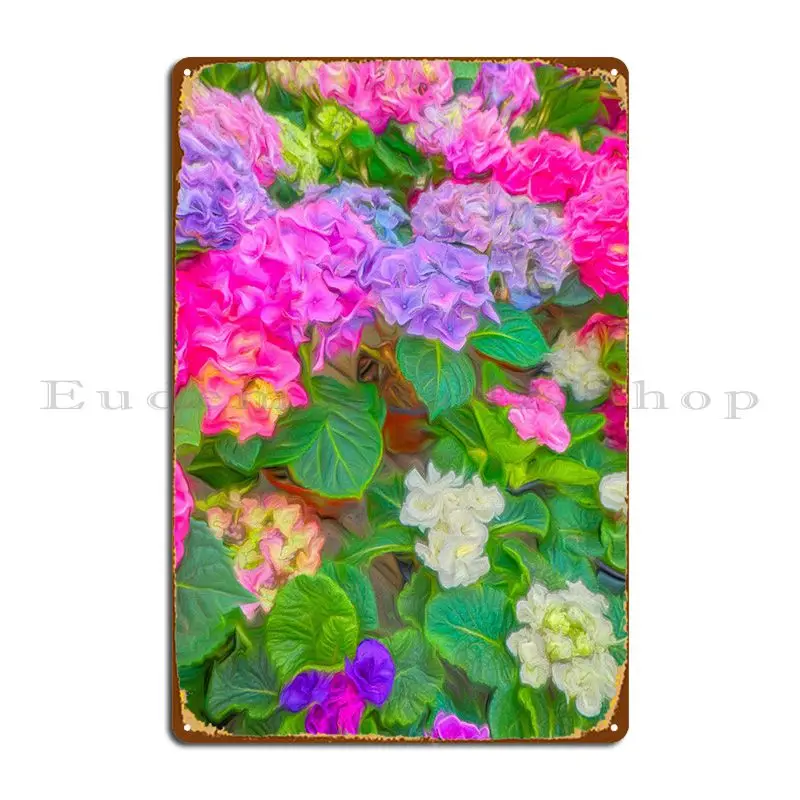

Цветные металлические знаки Primroses, настенные украшения, классический оловянный плакат