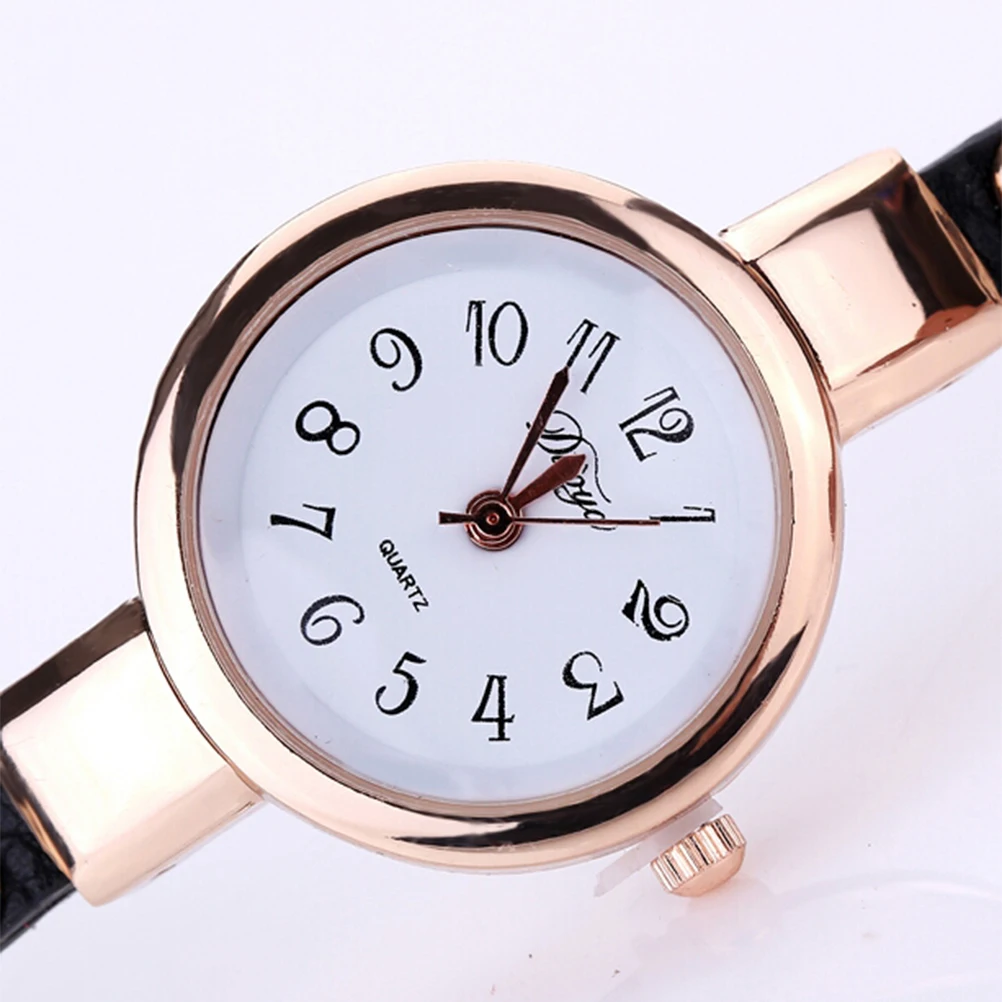 

Casual PU Watches Quartz Watch Women Fashion Long Chain Durable Bracelet Quartz Watch Gift Valentine Christmas