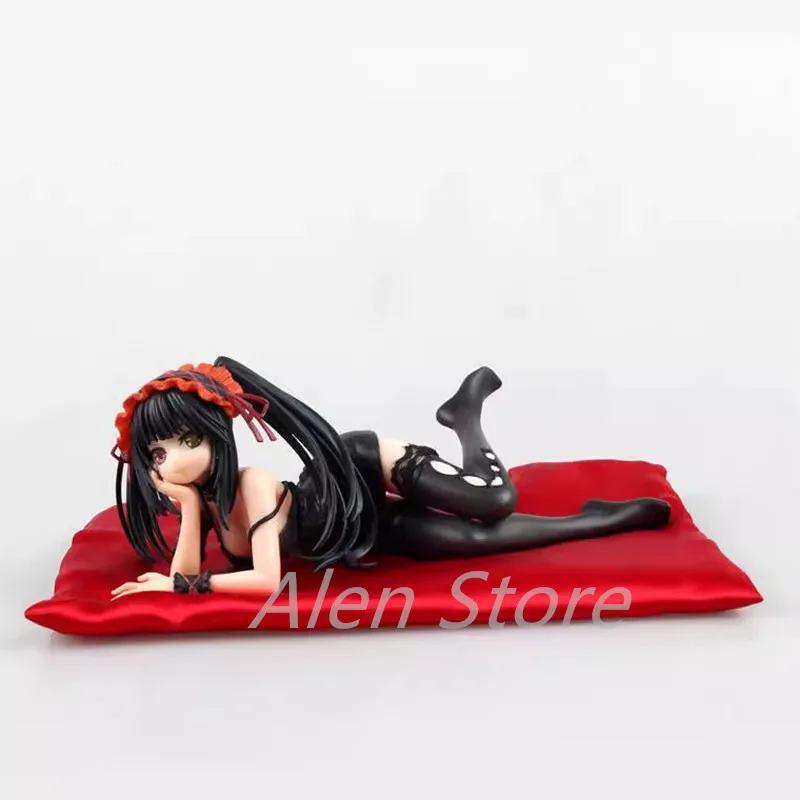 Figura DATE A LIVE Anime Tokisaki Kurumi figura de acción muñeca de PVC modelo de Cosplay juguete pesadilla durmiendo chica Sexy modelo de escritorio