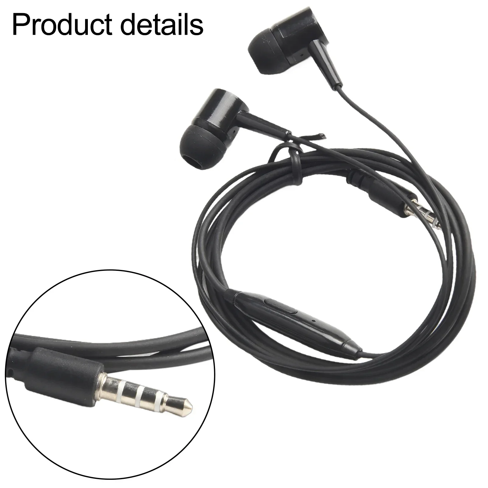 

Wired Earphone With Microphone In Ear 3.5mm Noise Cancelling USB Type C Earphones For