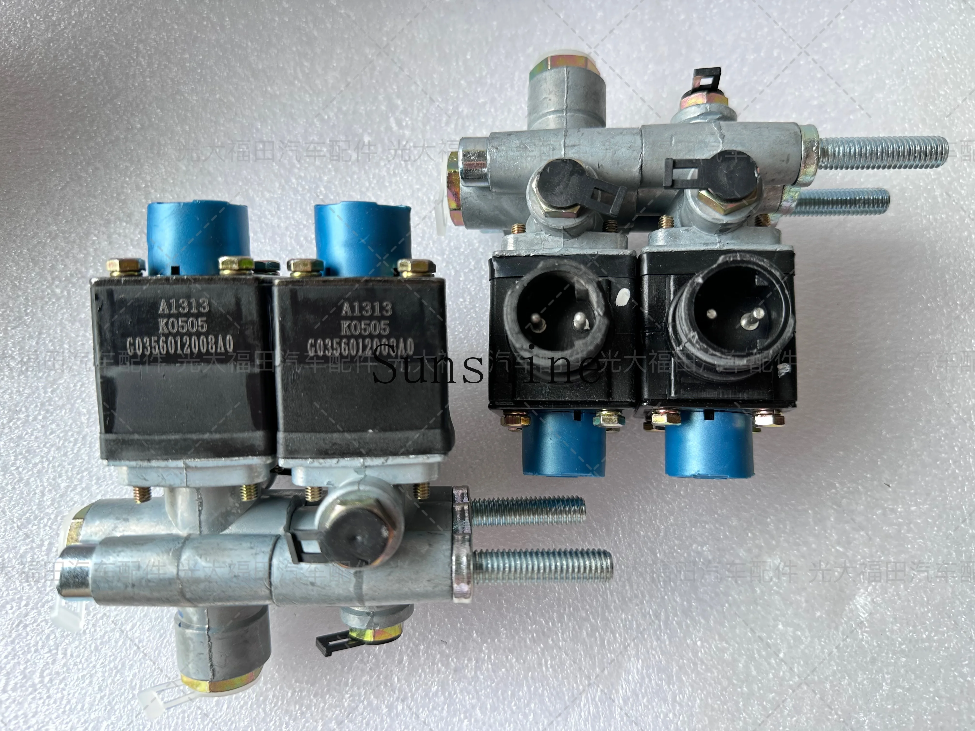 High and low speed solenoid valve era King Kong 716 718 car drawing number G0356012039A0