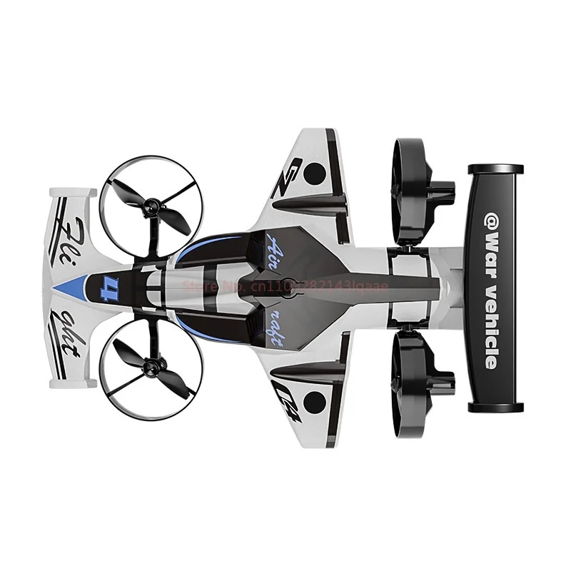 Air4 Mini Remote Control Drone for Kids - Air & Ground Dual Use Shockproof Stunt Drift Aircraft Vertical Takeoff Rolling Fun