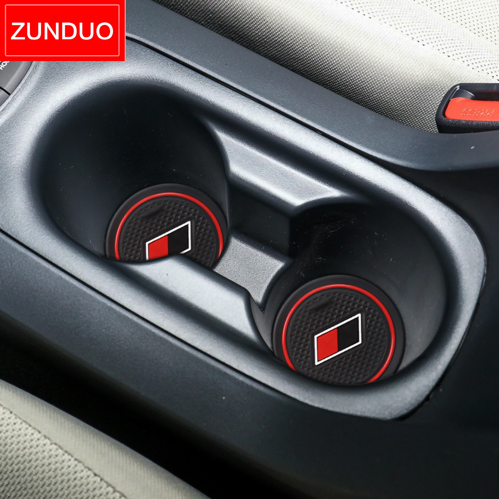 ZUNDUO Gate Slot Cup Mat for Toyota Corolla 2019 - 2022 GR Anti-Slip Door Groove Pad Interior Accessories Coasters Non-Slip Mats