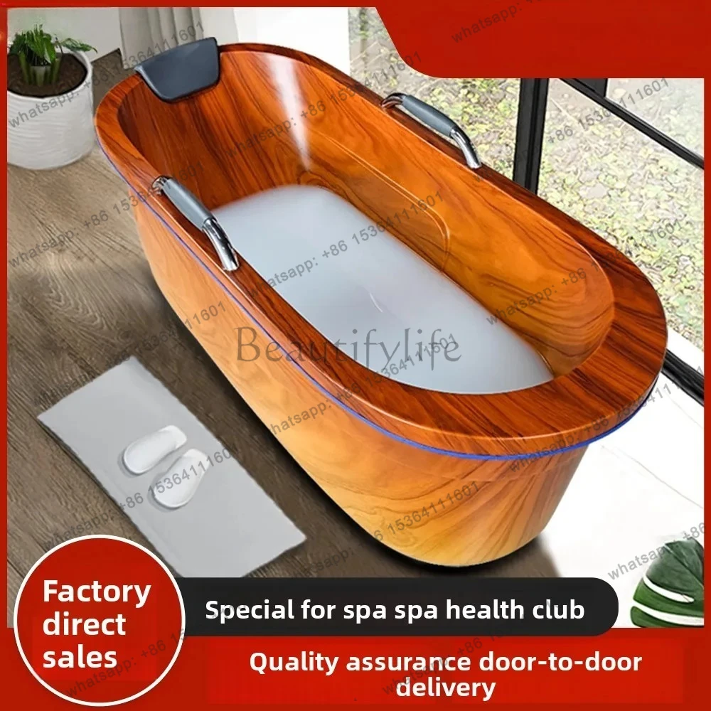 beauty salon club 1.7 meters integrated acrylic bathtub hotel homestay bath bucket factory direct sales