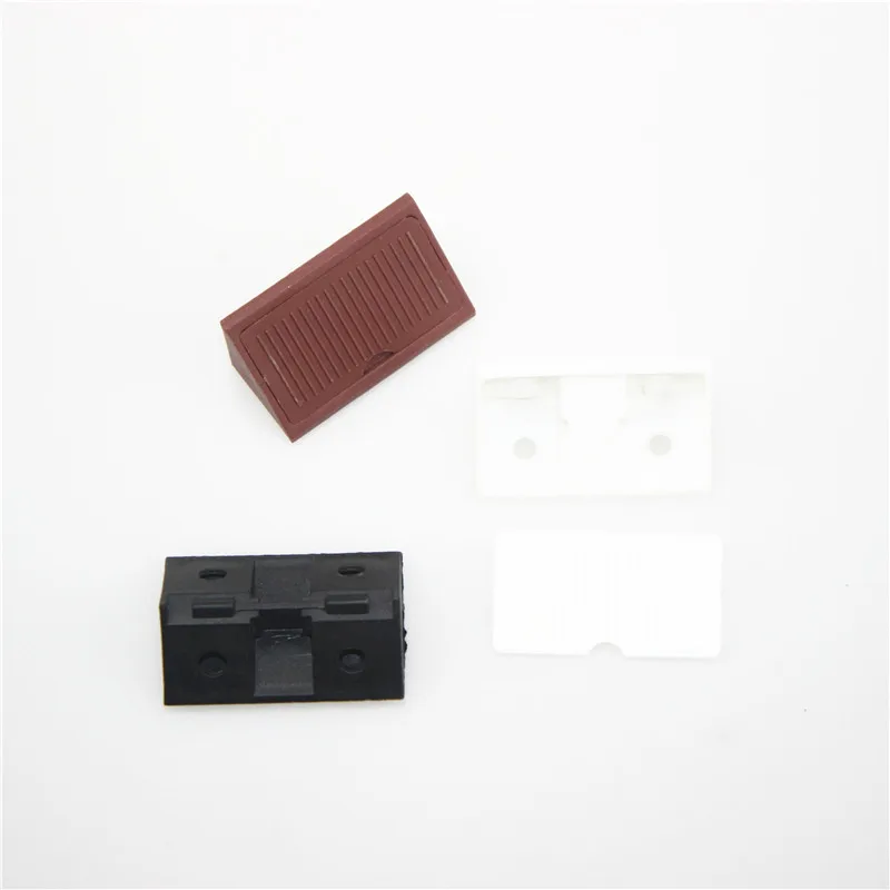 20Pcs Nylon Plastic Thickened Corner Brackets Right Angle 90 Degree Plywood Tray Cabinet Fittings Corner Code Furniture Hardware