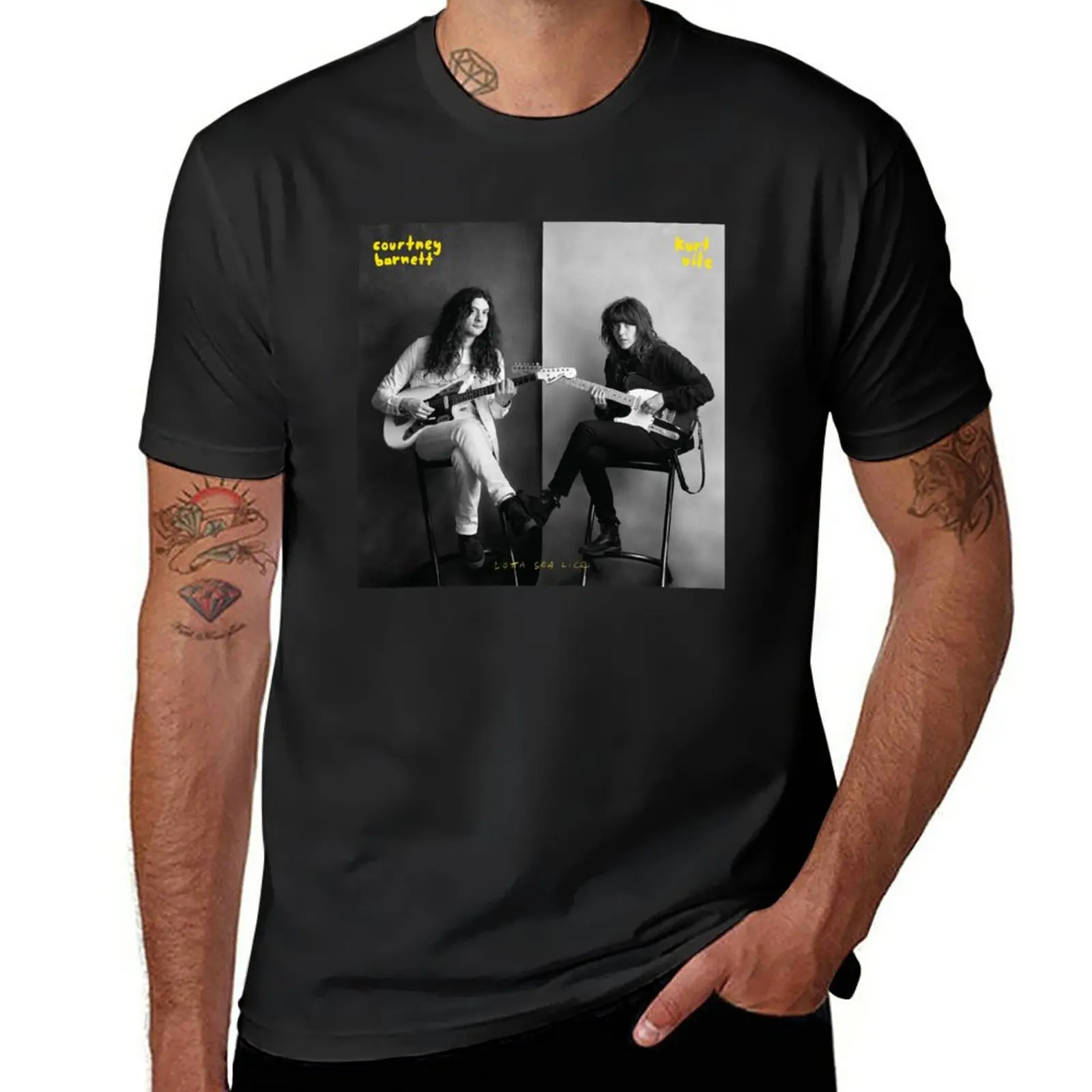 

New Kurt Vile And Courtney Barnett T-Shirt funny t shirt sublime t shirt sweat shirts quick drying t-shirt t shirt men