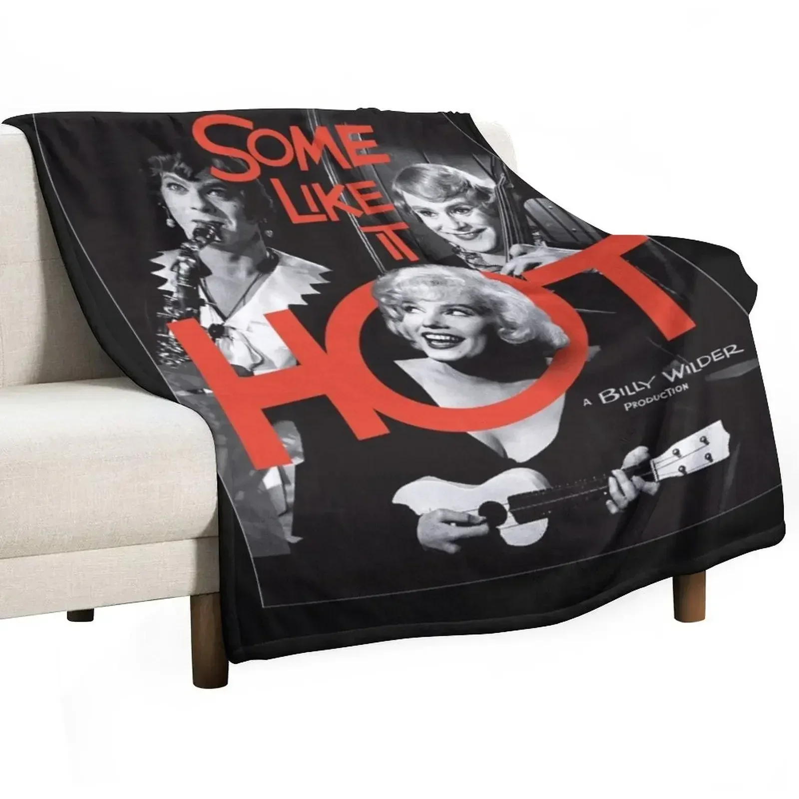 

Some like it hot Throw Blanket Decorative Sofas manga Blankets