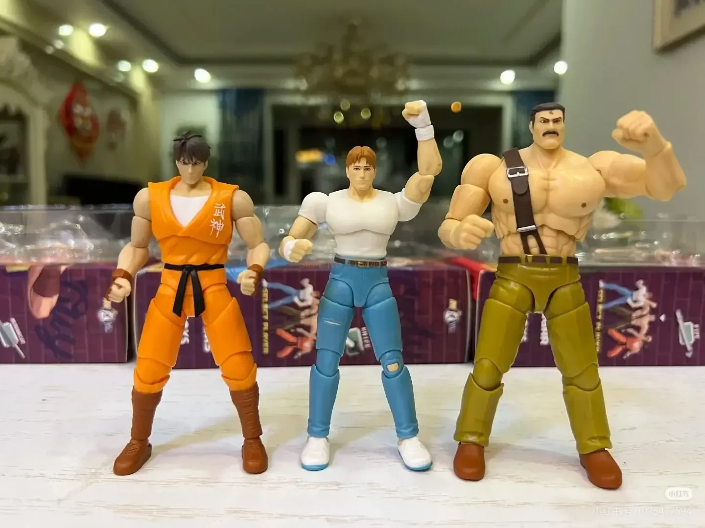 Haggar Stock 52toys Capcom Final Fight 3.75-inch Action Figure Cool Soldier