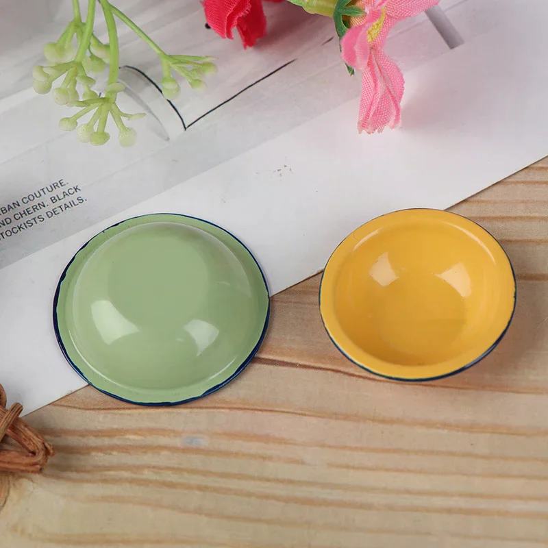 1/12 دمية مصغرة الرجعية أواني الحساء الصغيرة اكسسوارات المطبخ اللعب #6