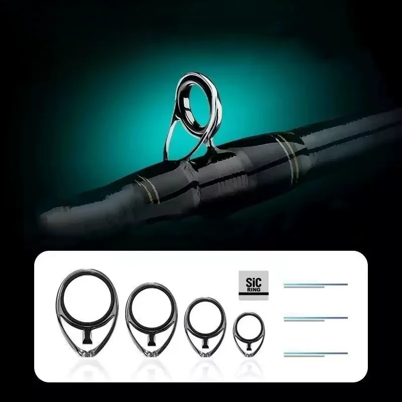 أبو غارسيا 1.98 متر 2.13 متر 2.29 متر ألياف الكربون الغزل الصيد ظهرت قضيب مع المحيط قضيب لصيد الأسماك