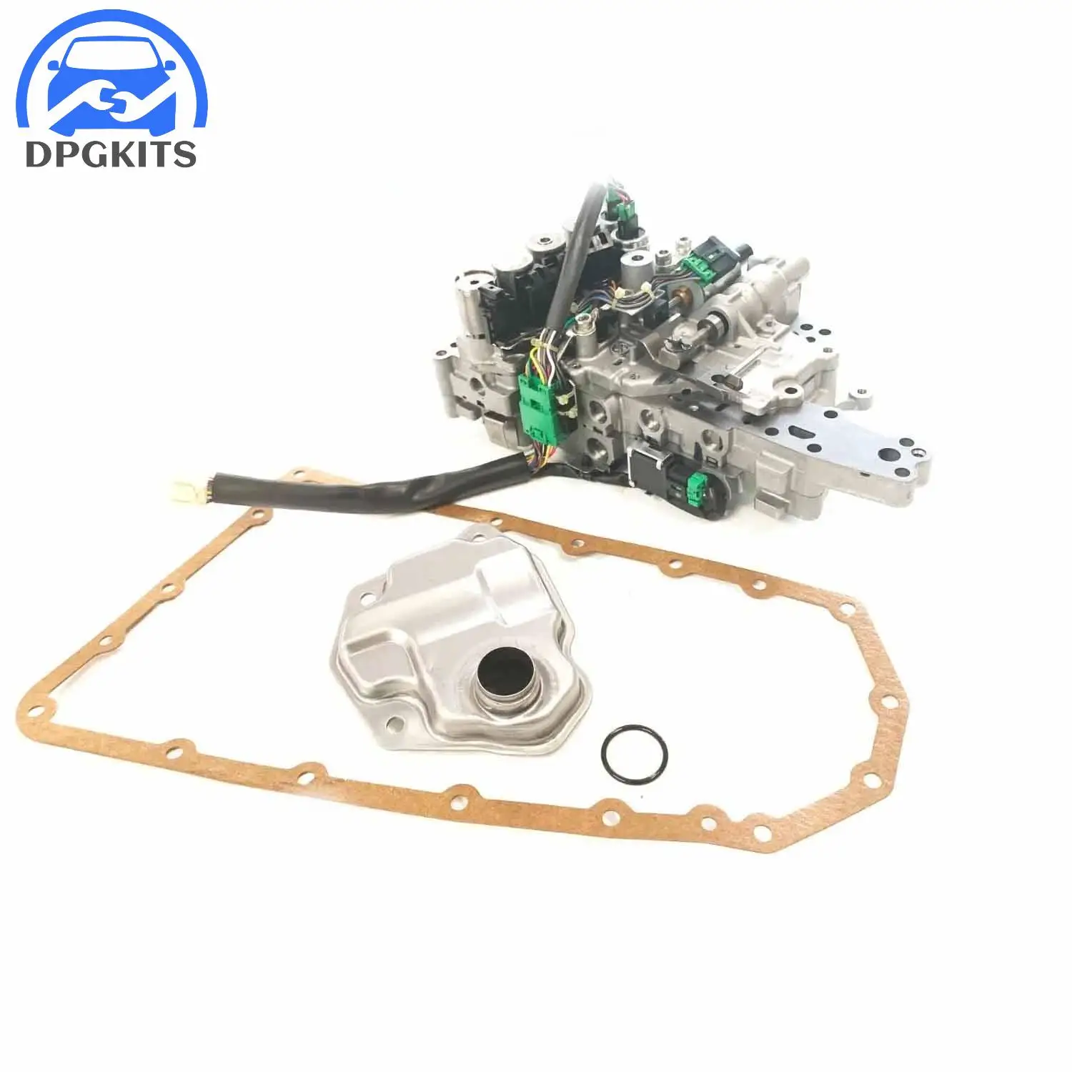 1set Refurbished Transmission Valve Body With Solenoids Filter Kit For 2007-2018 Mitsubishi Lancer JF011E Car Excavator Parts