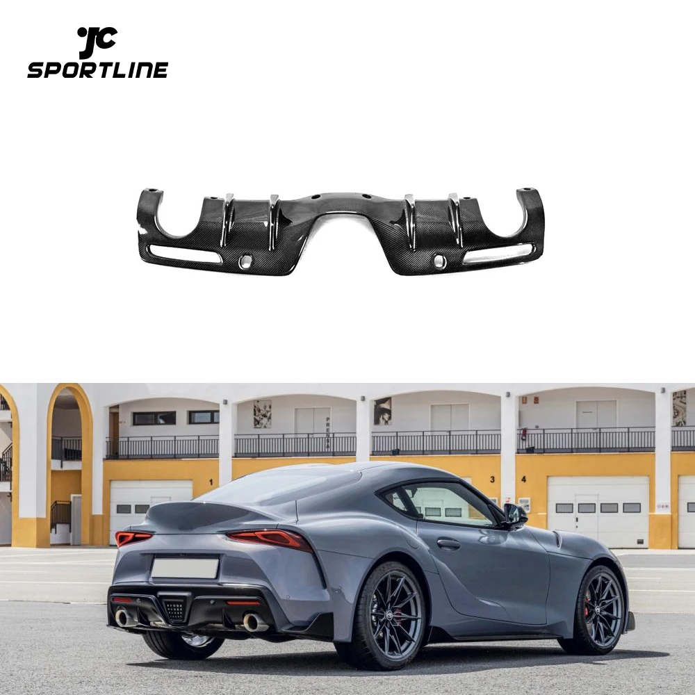 

Carbon Fiber A90 Rear Diffuser for Toyota GR Supra A90 MK5 Edition J29/DB 2019- 2022