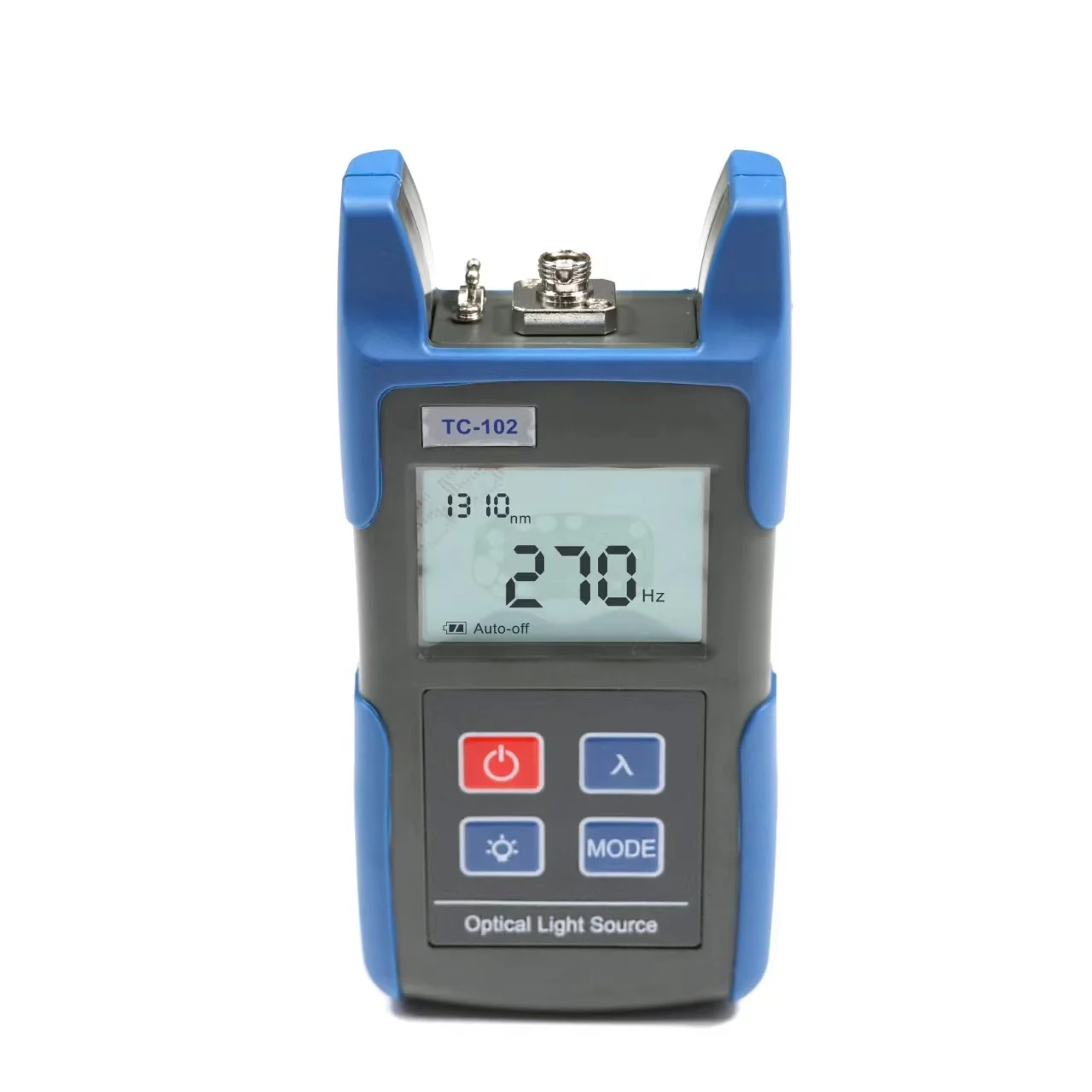 Tekcn TC-130 Handheld Fiber Power Meter Optische Laser Handheld Teste Fiber Optische Kabel Tester