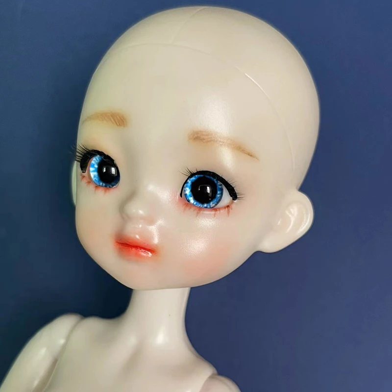 Makeup 1/6 Bjd Doll DIY Doll Head or Whole Doll Joint Moveable Toys Kids Girls Doll Gift