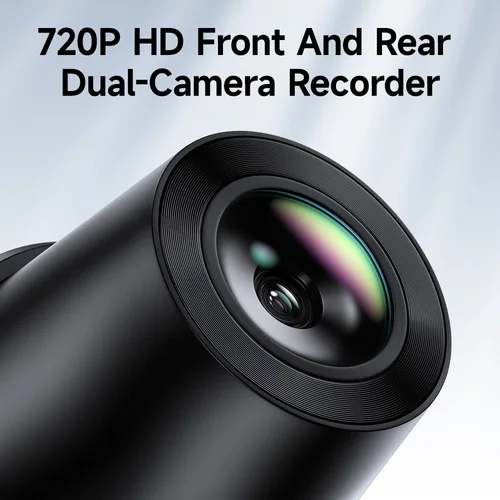 Imagen 2 del producto JIUYIN motocicleta Dual DVR 720P cámara de acción grabadora frontal y trasera impermeable WiFi motocicleta Dash Cam visión nocturna caja negra