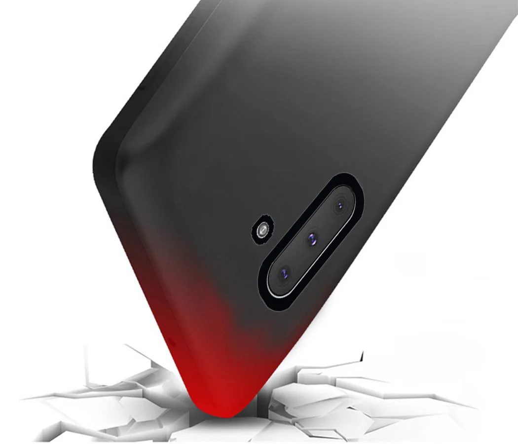 5000/6000mAh shockproof Battery Charger Case For Samsung Galaxy Note 10 Plus USB Power Bank Case Extended Battery Bracket Cover