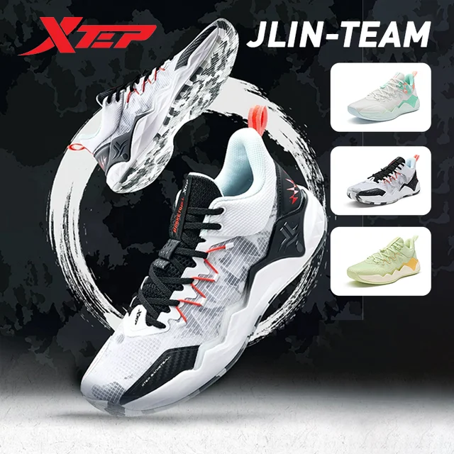 Xtep JLIN TEAM Basketball Shoes For Men 2024 Summer Wear Resistant Men s Sports Shoes Mid Top Support Sneakers 876219120005 AliExpress 201768104