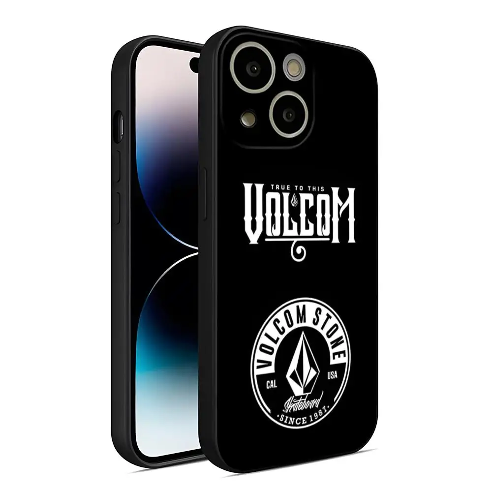 Luxury Volcom Phone Case For 14 Pro Max For Iphone 15 13 12 Mini 11 Xr X Xs Pro Max 8 6s 7 6 Plus Back Covers