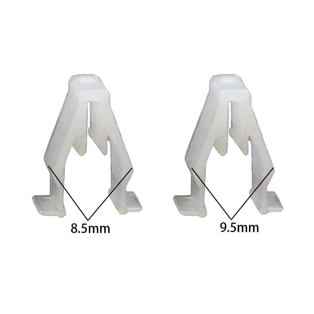 10pcs Center Console Radio DVD Dash Panel Switch Bezel Clip Body Trim Retainer for Car Instrument Audio Navigation Fasteners
