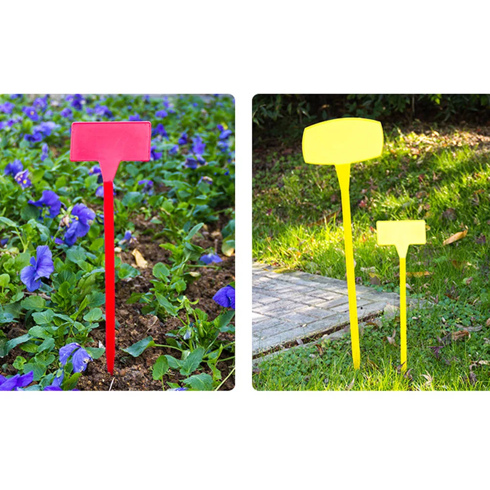 

10pcs Plant Labels Waterproof Garden Tags Nursery Label Markers Reusable Durable Foldable Long Lasting Size