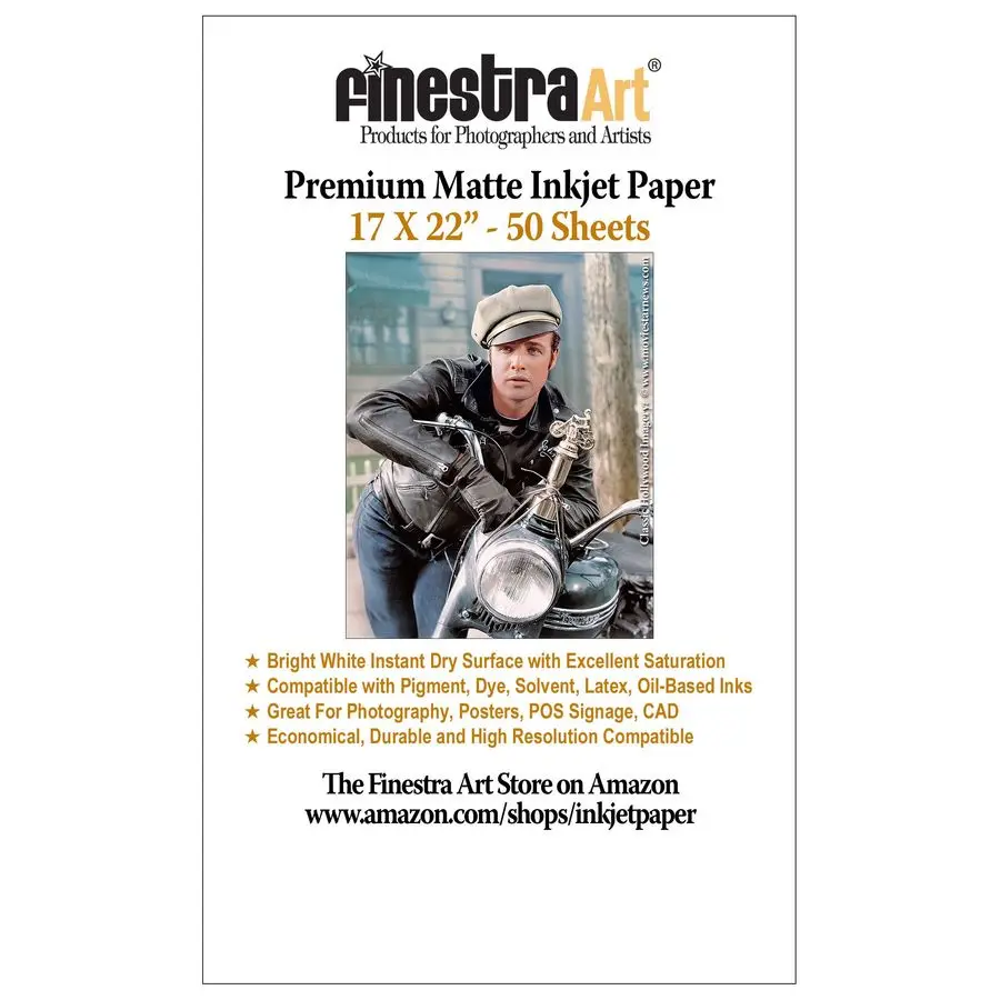 X 22 Premium Arctic Matte Inkjet Photo Paper 50 arkuszy