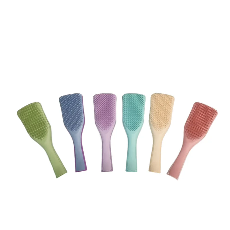 Colorful Original Tangle Lovely Tangle Detangling Hair Brush 4C Hair Scalp Massage Brush Detangler Hair Brushes For Curly Hair