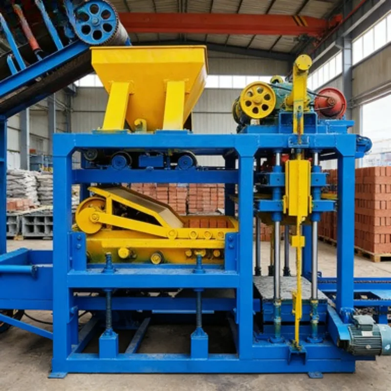 Efficient Fully Automatic Interlocking Brick Making Machine Multi Brick Type for Construction Project
