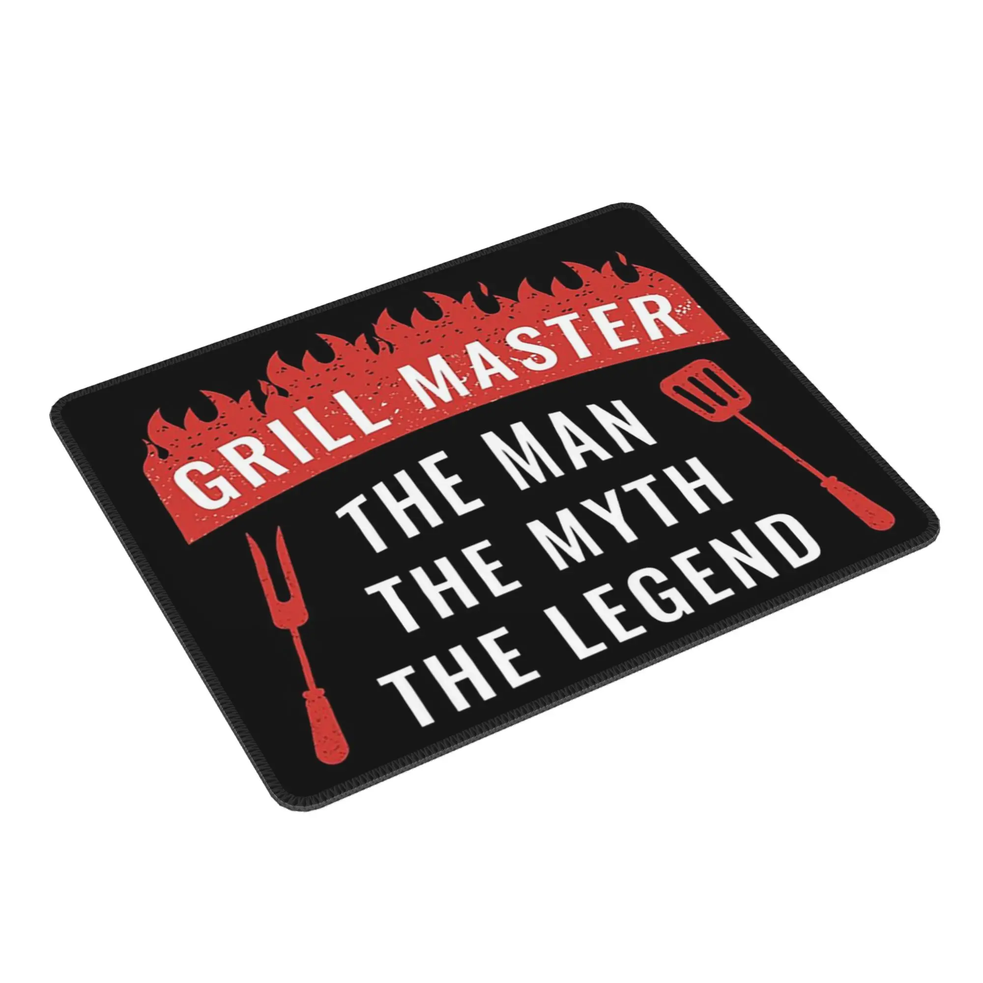 Dad The Man The Myth Grill Master legend Mouse Pad Computer Keyboard Mouse Mat Gamer PC Laptop Desk Mat Accessories Table Mats
