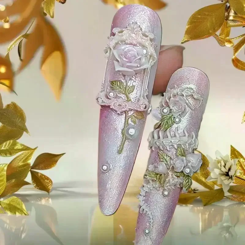 1 قطعة ثلاثية الأبعاد الهيكل العظمي الزواحف مسمار الفن العفن DIY بها بنفسك صالون ملحق سيليكون مسمار تصميم قالب لتصميم مانيكير الإبداعية